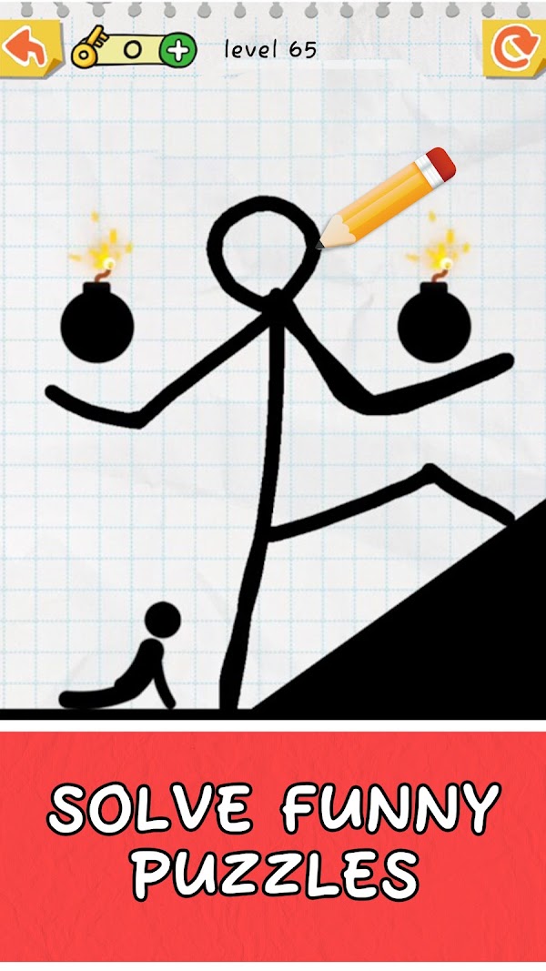 Draw 2 Save: Stickman Puzzle स्क्रीनशॉट 4