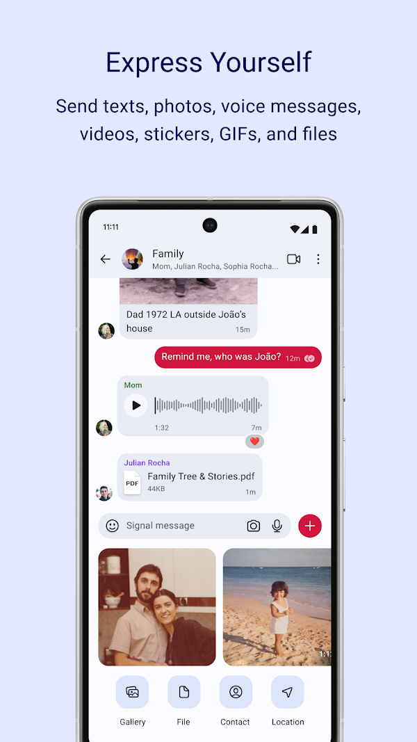 Signal – Sicherer Messenger Screenshots 5