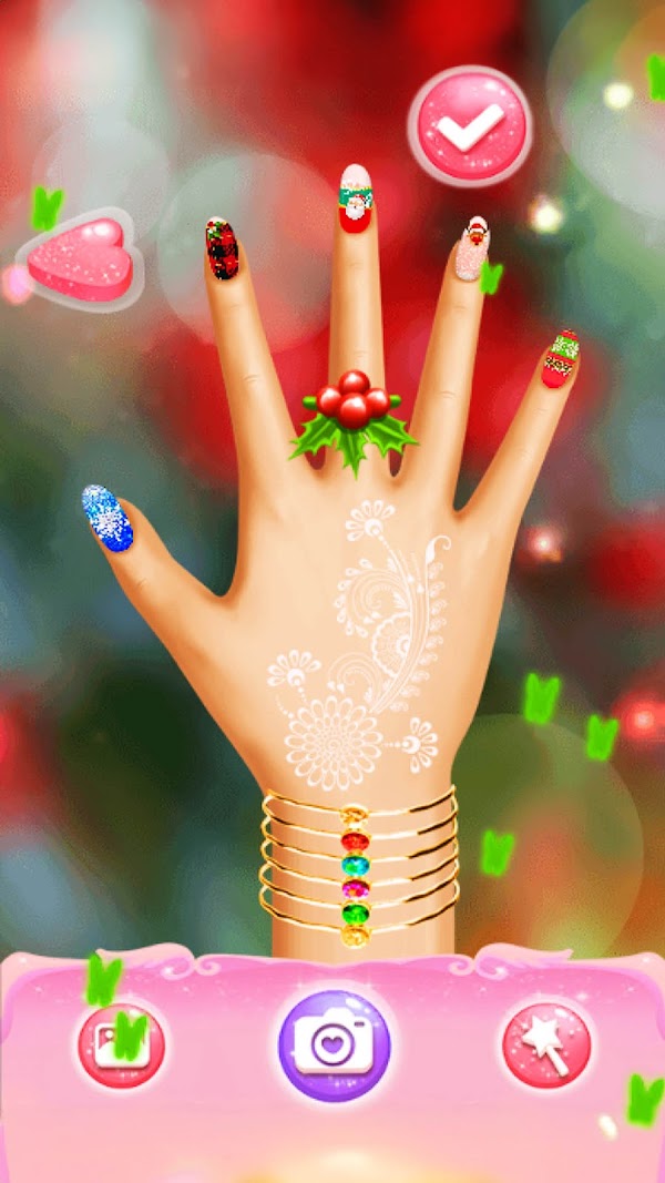 Weihnachts Nagelkunst Salon Screenshots 5
