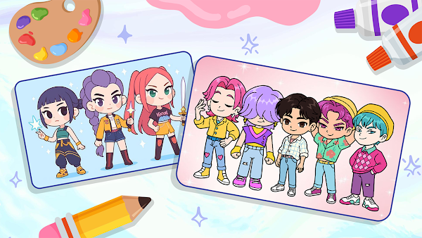 Idol Draw: Coloring Master Screenshots 1