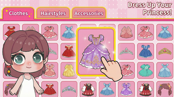 Anime Dress & Fashion Makeover Capturas de pantalla 1