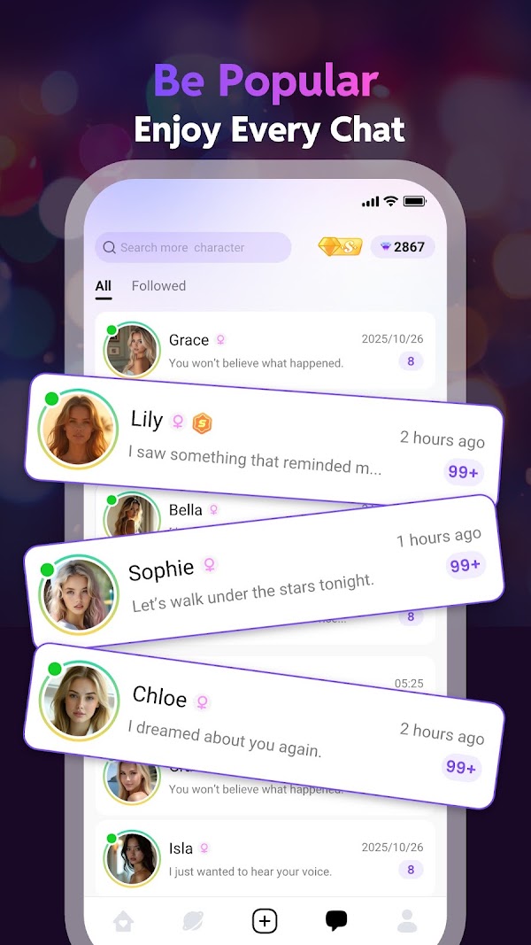 Linky AI: Chat, Play, Connect स्क्रीनशॉट 3