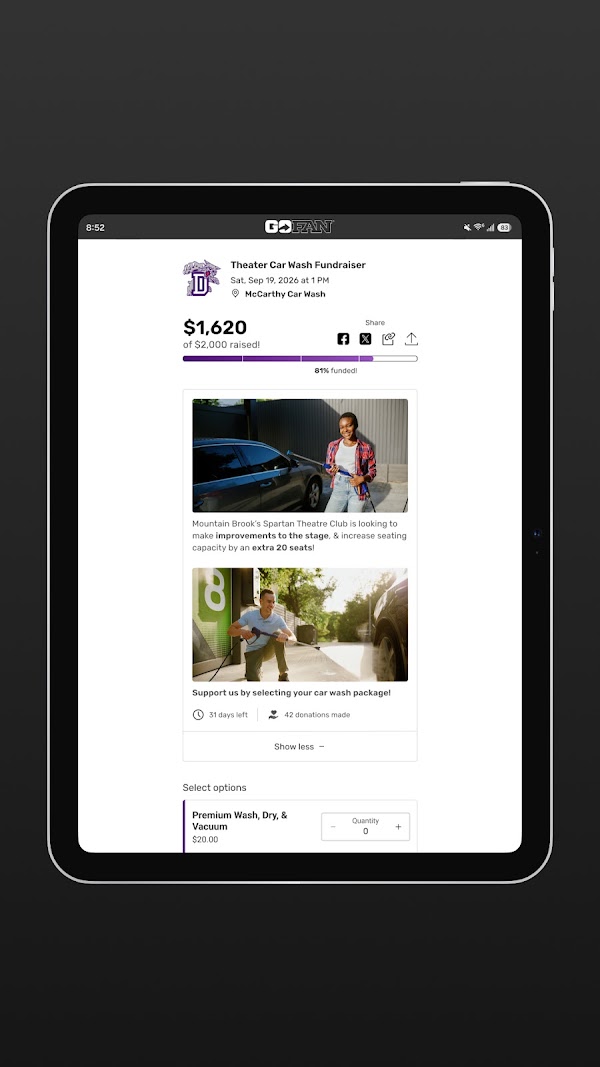 GoFan: Buy Tickets to Events Screenshots 10