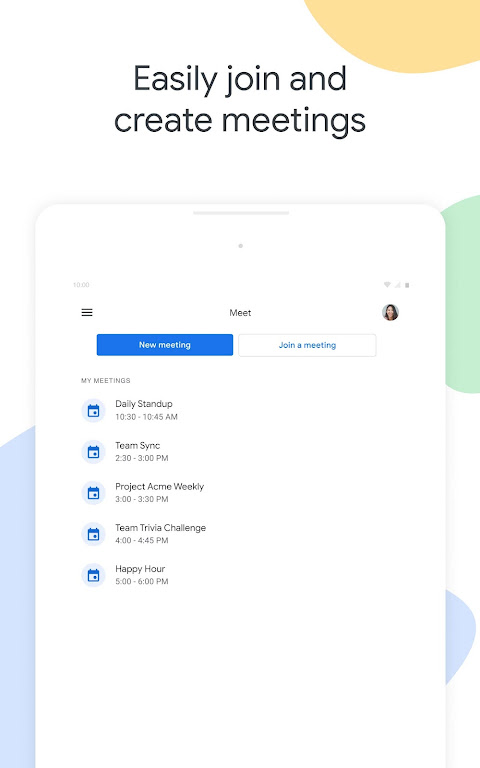 Google Meet (original) Скриншоты 2