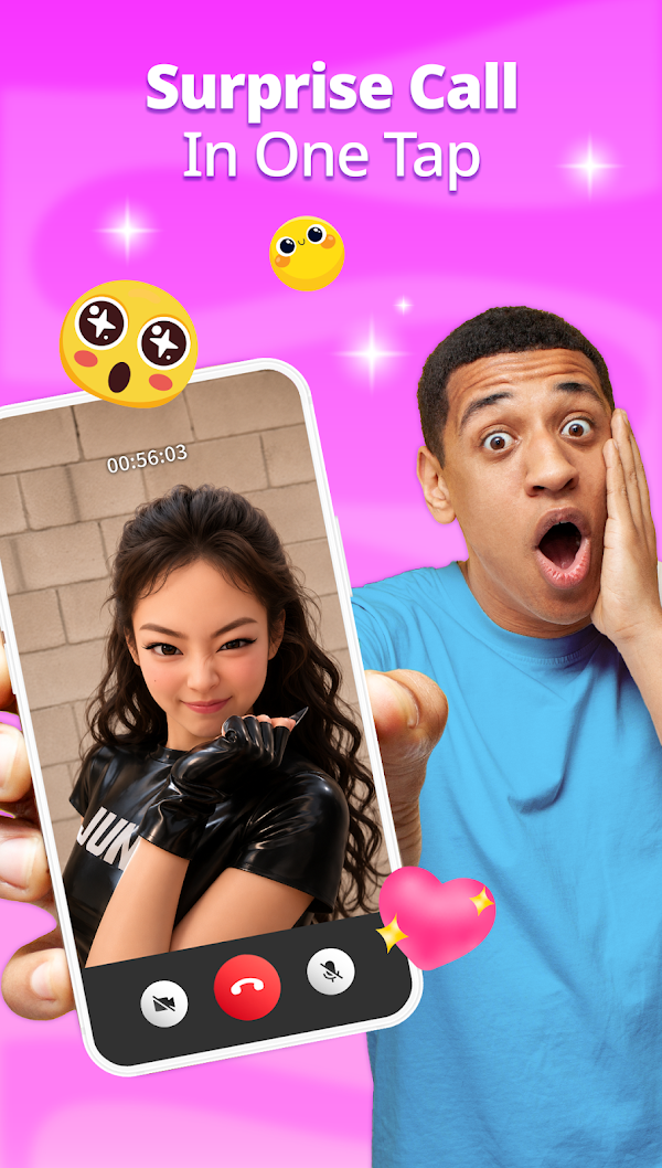 Prank App: Fake video & chat スクリーンショット 2