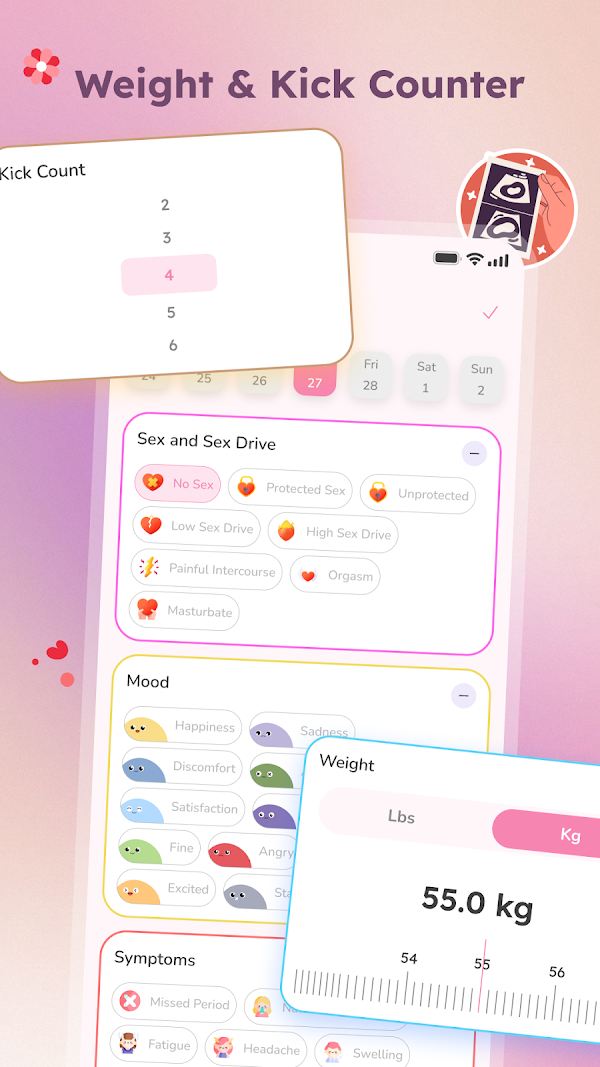 Pregnancy Tracker & Baby Diary Screenshots 3