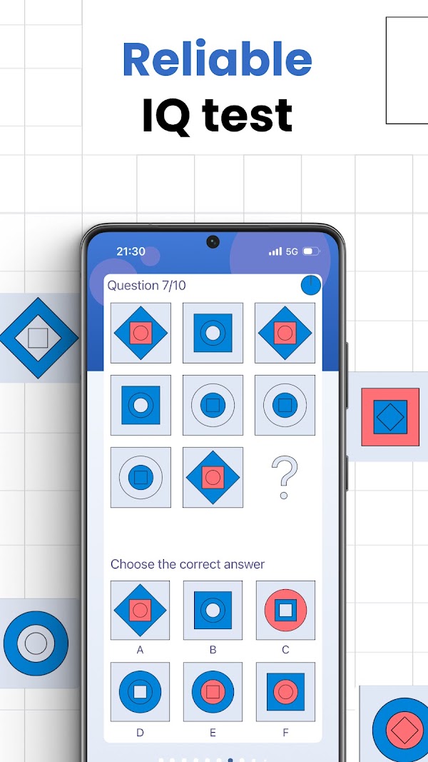 IQ Test - IQ Arena Capturas de pantalla 1