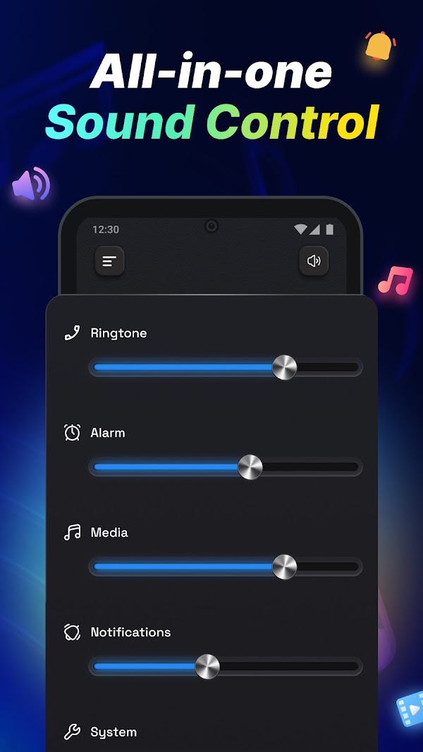 Volume Control Sound Launcher Screenshots 3