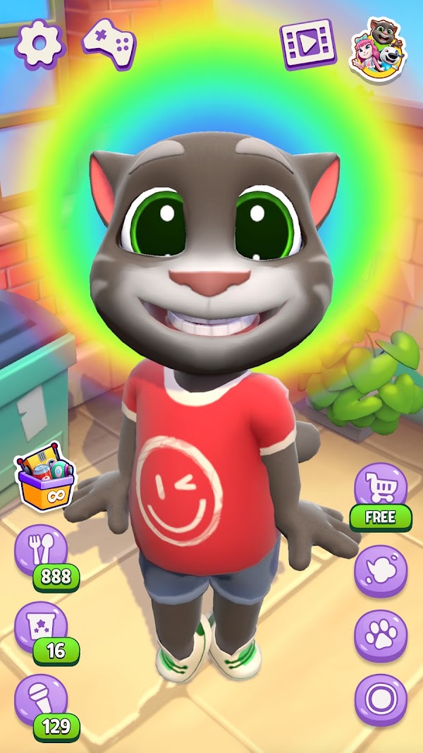 Talking Tom Cat Capturas de pantalla 5