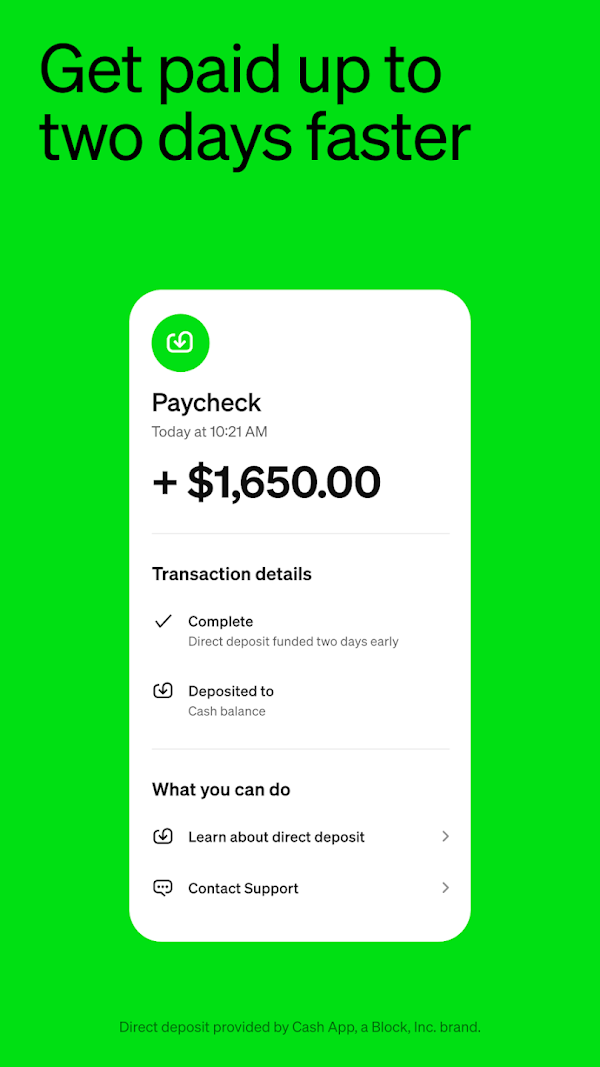 Cash App Capturas de pantalla 2