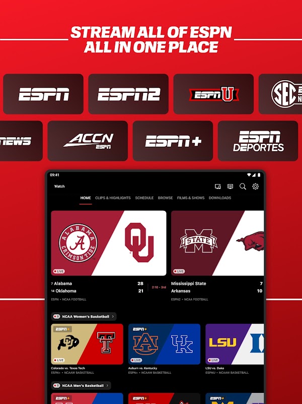 ESPN स्क्रीनशॉट 9