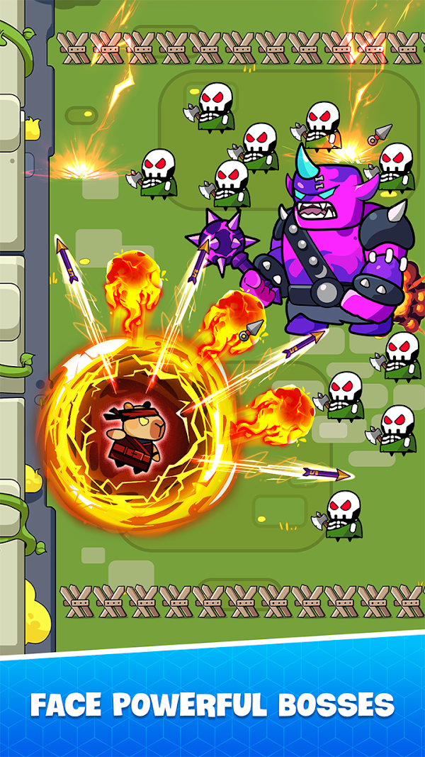 Capybara.io: Battle Survivor स्क्रीनशॉट 5