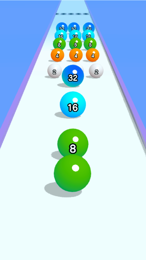 Ball Run 2048: merge number Screenshots 2