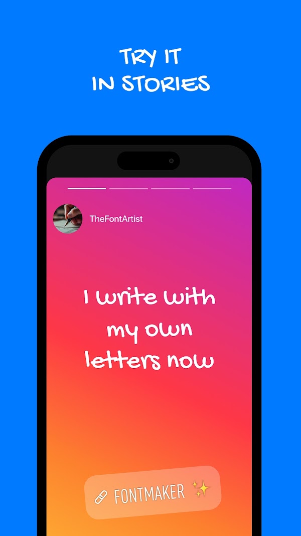Fontmaker - Font Keyboard App Capturas de pantalla 6