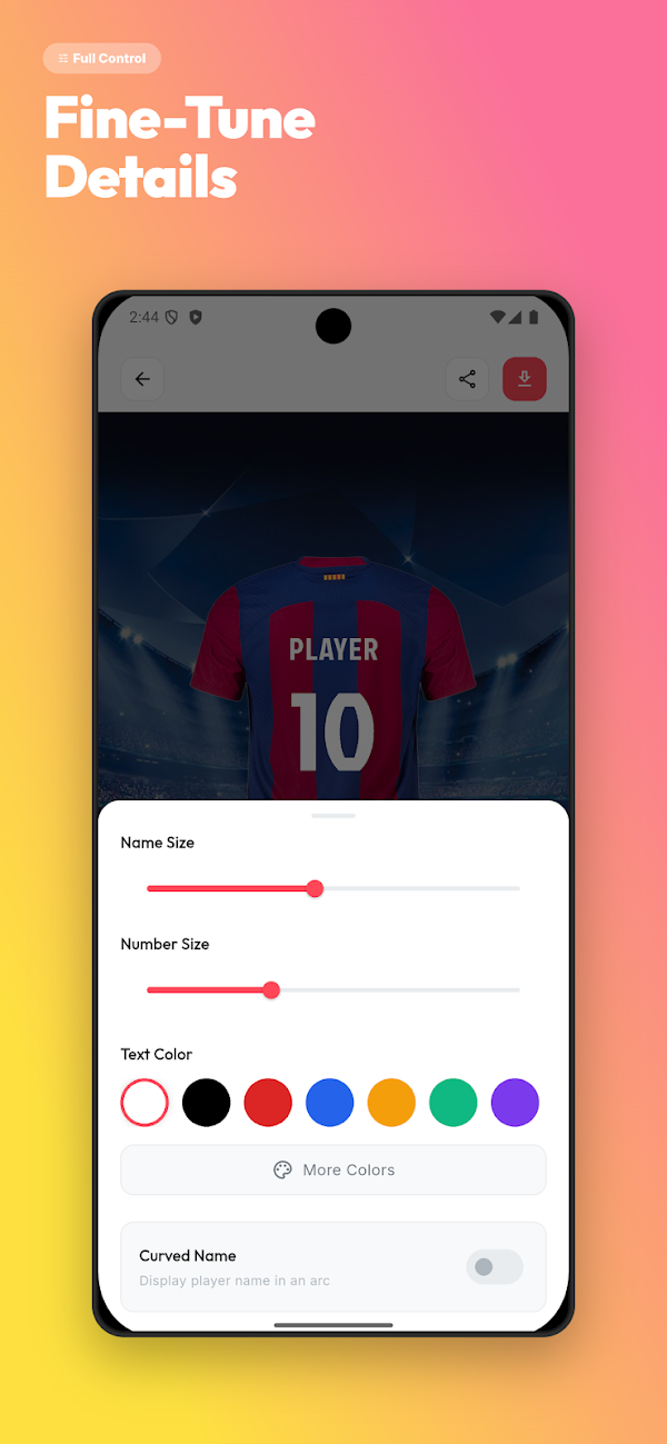 Football Jersey Maker Screenshots 6