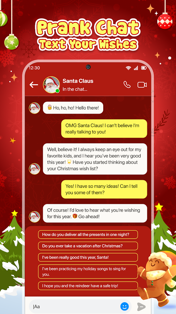 Call Santa Claus & Prank Call Screenshots 3