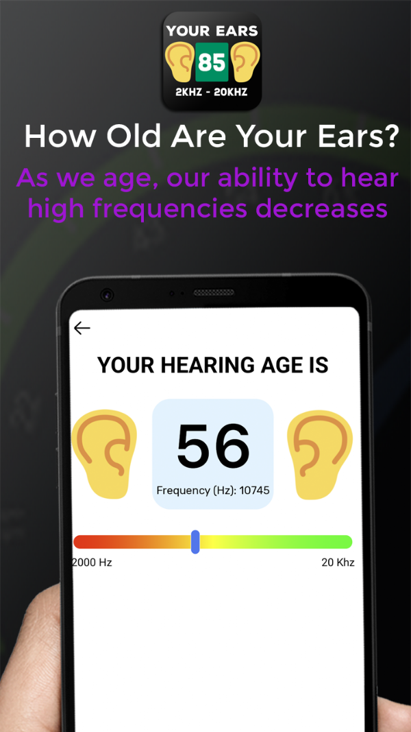 How Old Are Your Ears Fun Test Screenshots 4