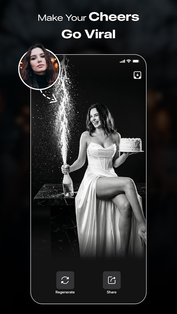 Genie: AI Photo Video Editor Screenshots 1