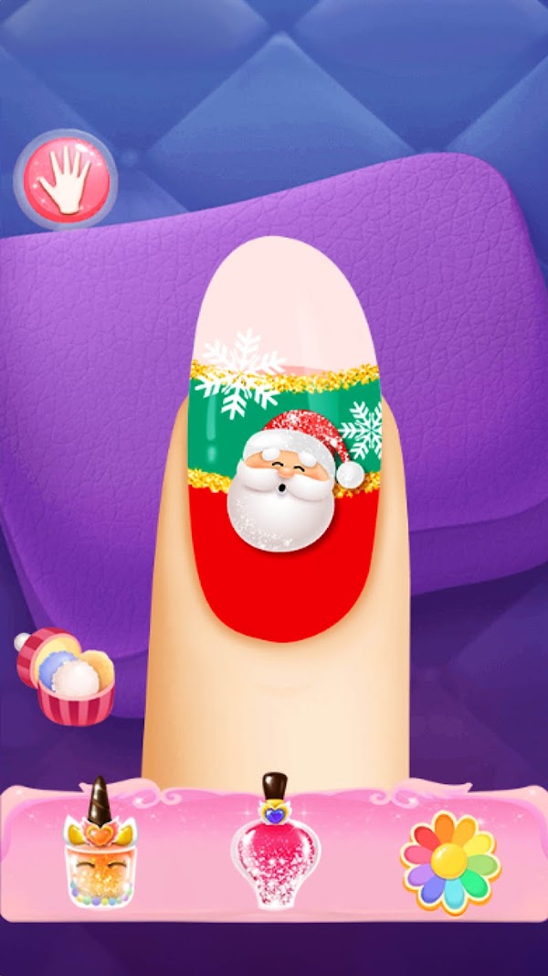 Weihnachts Nagelkunst Salon Screenshots 1