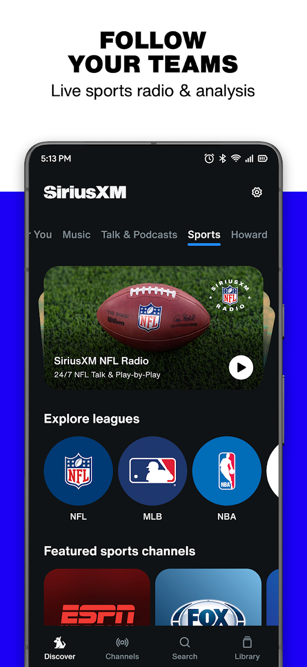 SiriusXM: Music, Sports & Talk स्क्रीनशॉट 4