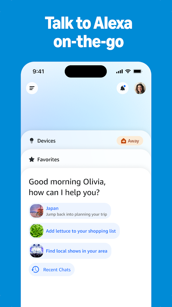 Amazon Alexa Capturas de pantalla 1