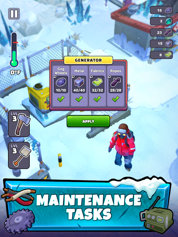 Frost World – Überlebensspiel Screenshots 4