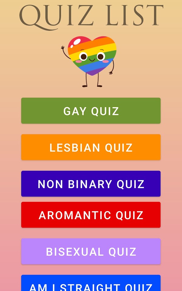 Gay Test - Sexuality Quizzes Screenshots 1