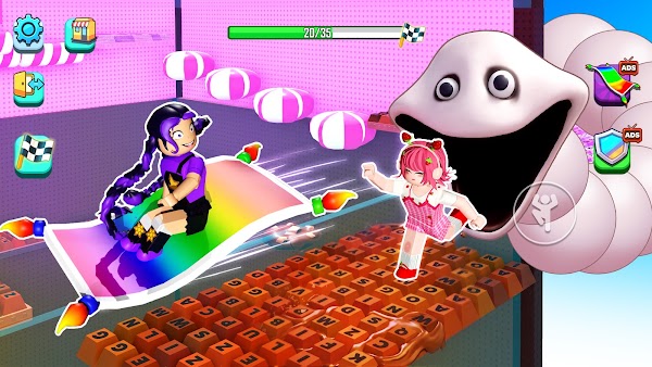 Escape Keyboard Tower Survival スクリーンショット 2