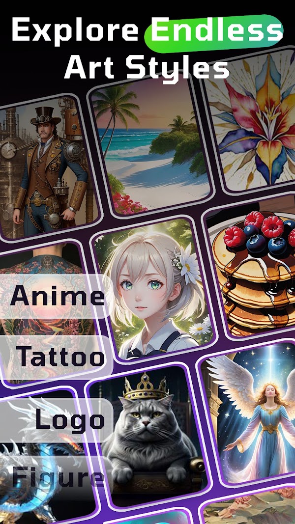 WOMBO Dream - AI Art Generator スクリーンショット 4