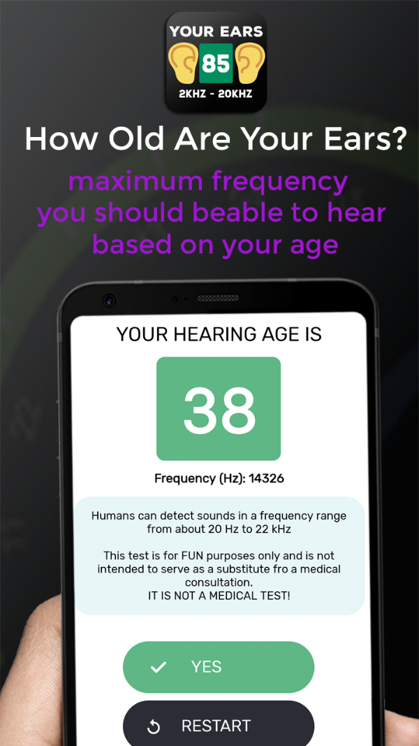 How Old Are Your Ears Fun Test Screenshots 5