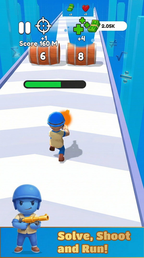 DigitDash: Math Shooter Screenshots 1