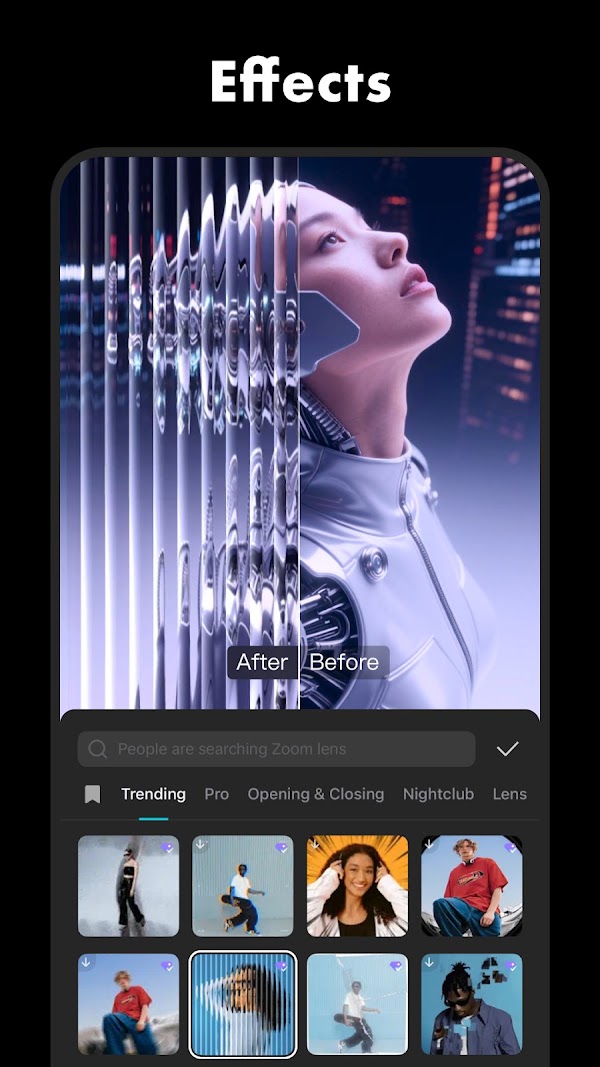 CapCut: Foto- und Video-Editor Screenshots 8