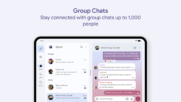 Signal – Sicherer Messenger Screenshots 12