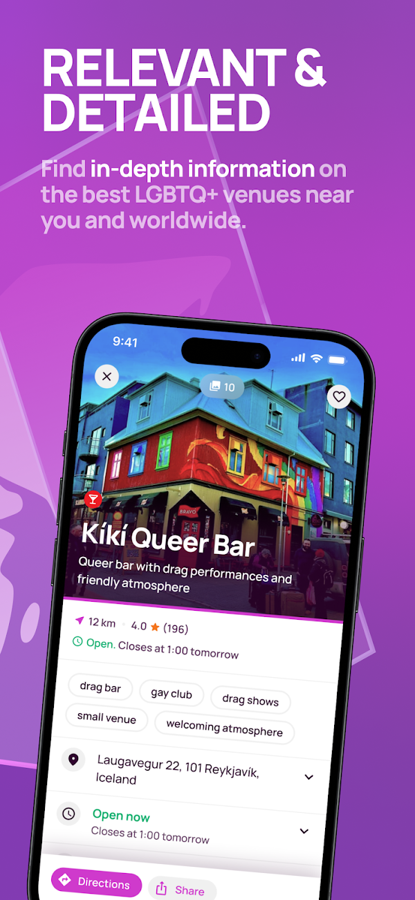 QLIST: LGBTQ+ Map & Guide Screenshots 2
