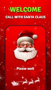 Call Santa Claus: Prank Call لقطات الشاشة 1