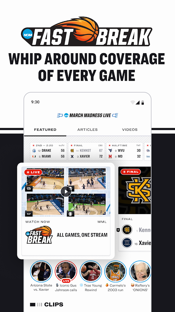NCAA March Madness Live Скриншоты 4