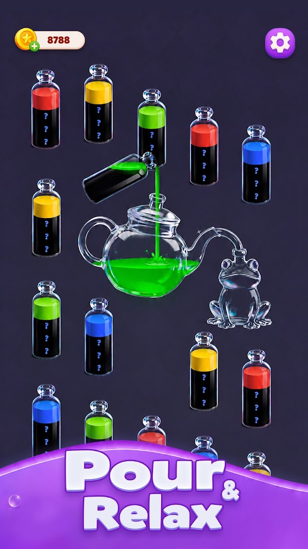 Water Match® - ASMR Water Sort Скриншоты 2