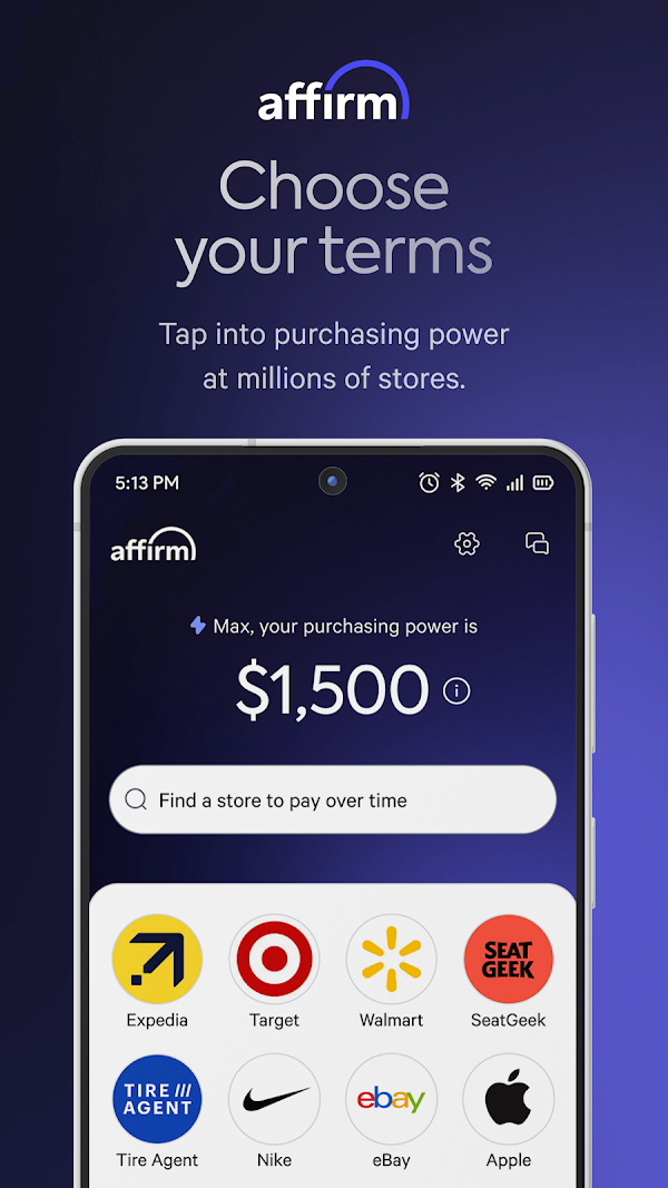 Affirm: Buy now, pay over time スクリーンショット 1