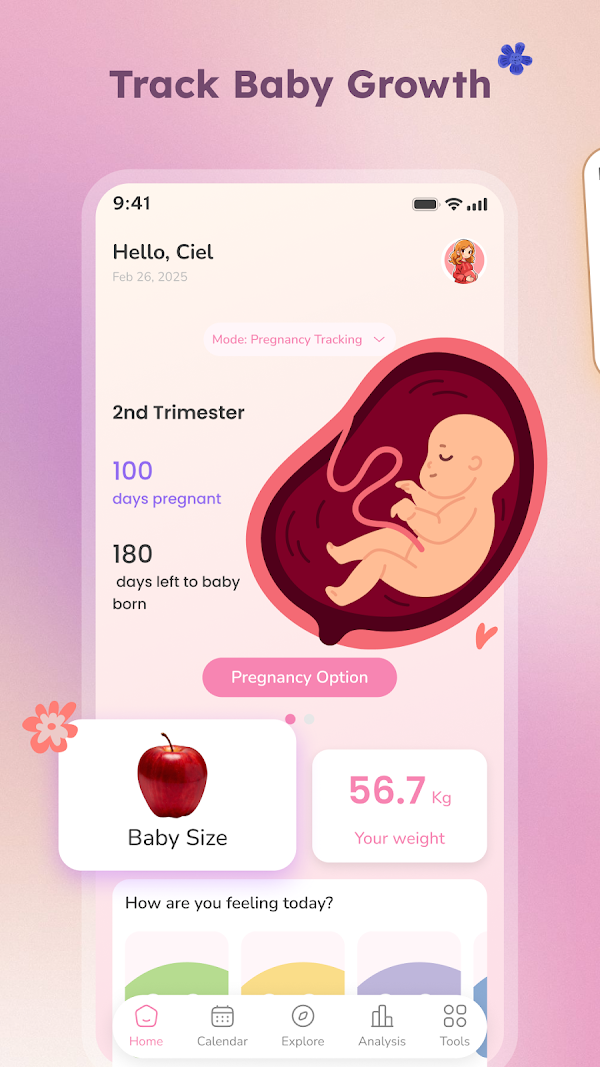 Pregnancy Tracker & Baby Diary Screenshots 2
