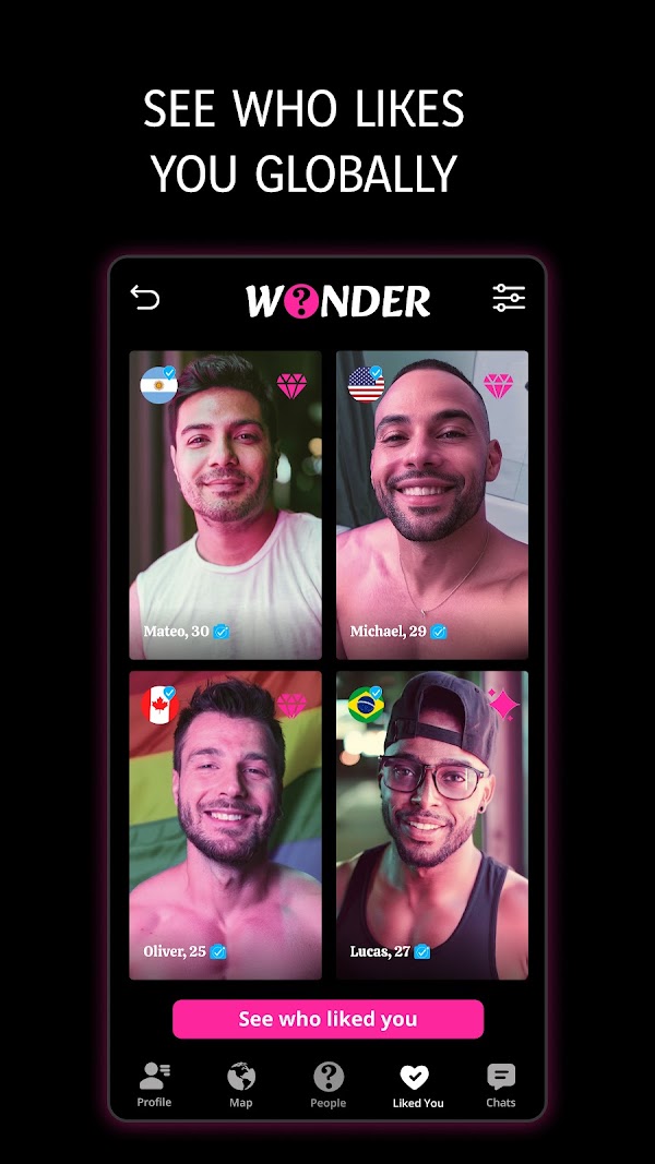 Wonder Dating: Meet Gay Friend Screenshots 2
