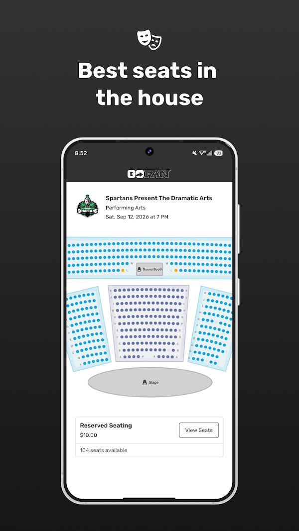 GoFan: Buy Tickets to Events Screenshots 4