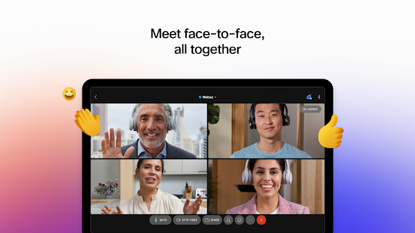 Webex Meetings スクリーンショット 5