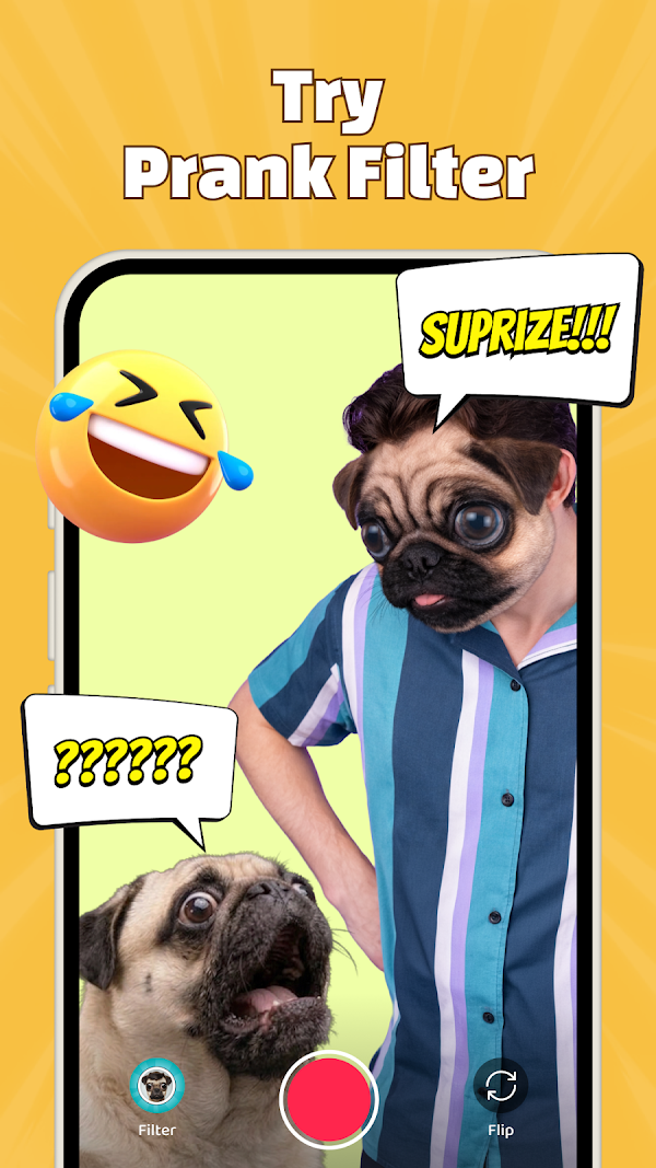 FunVid: Funny Face Filters لقطات الشاشة 3