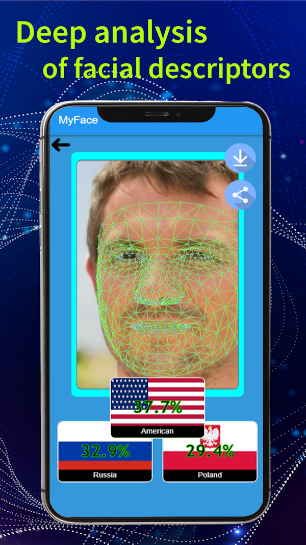 MyFace: Face Country Filter Screenshots 3