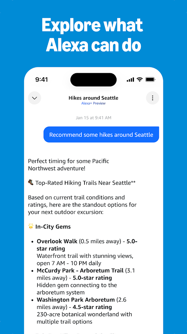 Amazon Alexa Capturas de pantalla 6
