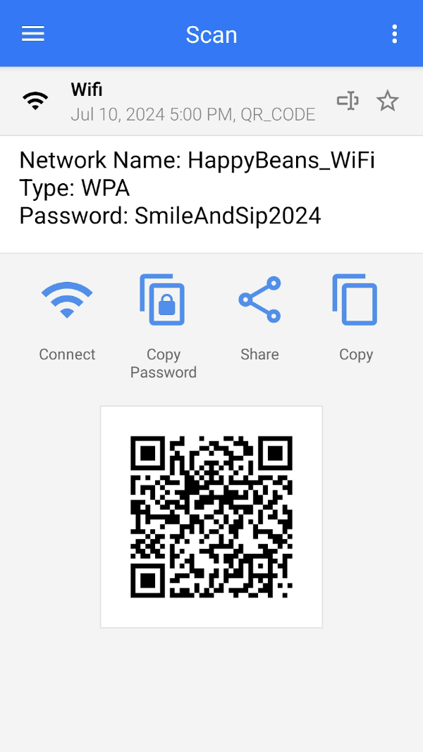 QR & Barcode Scanner (Deutsch) Screenshots 3
