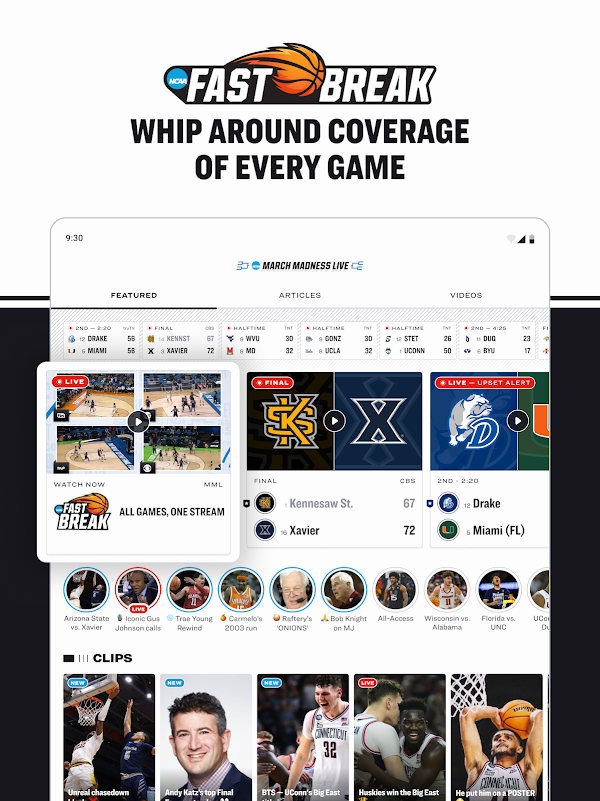 NCAA March Madness Live Скриншоты 12