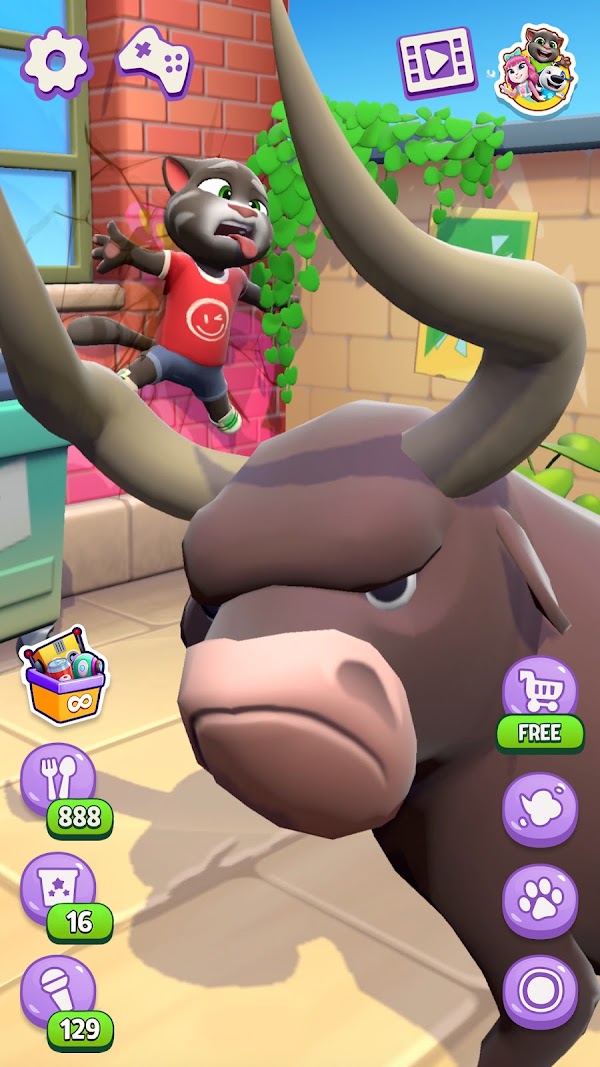 Talking Tom Cat Capturas de pantalla 4