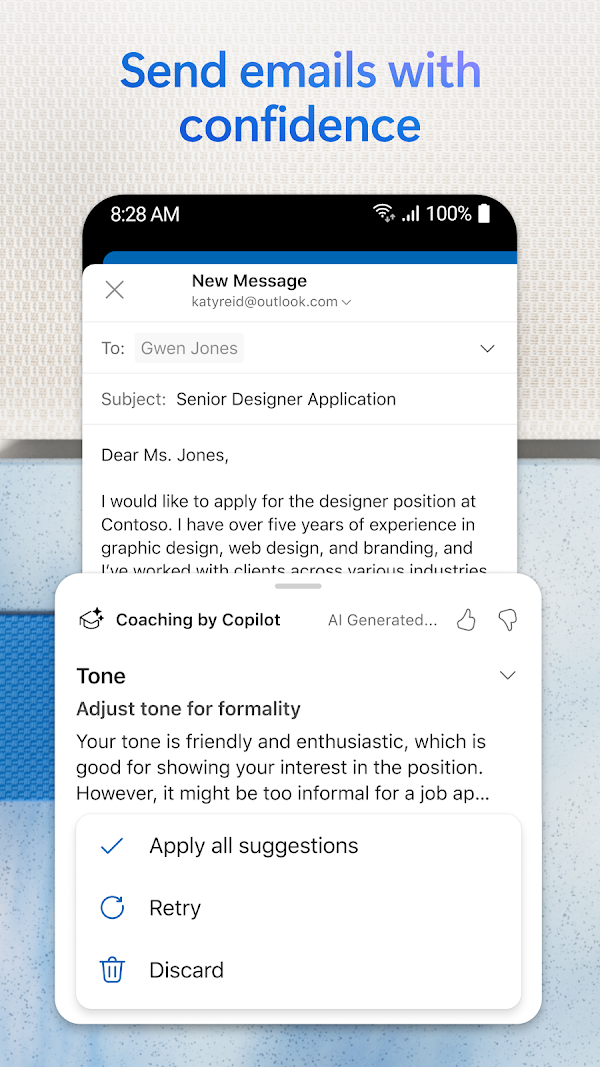 Microsoft Outlook スクリーンショット 5