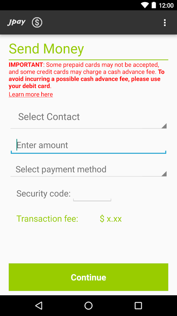 JPay لقطات الشاشة 2